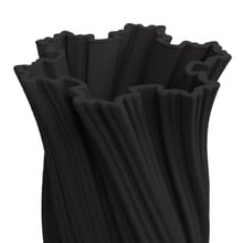 Black Ivy Ceramic Vase